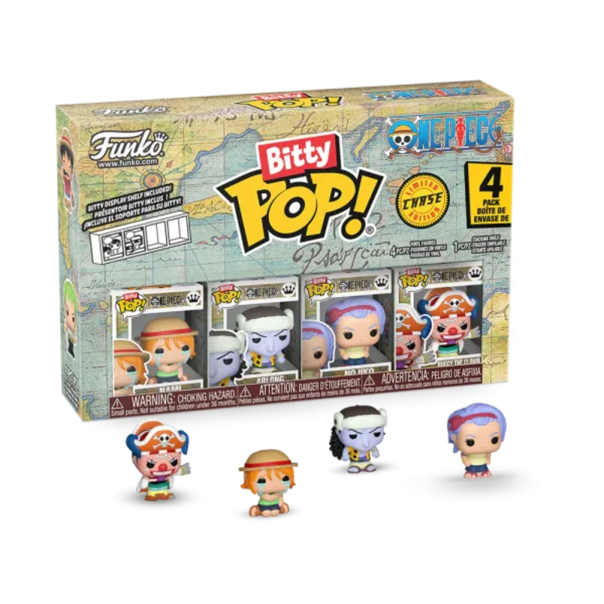Funko Bitty POP! One Piece 4er Pack - Series 2