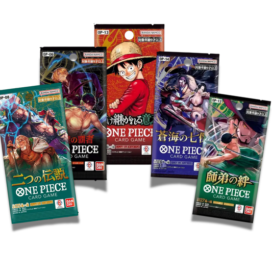 One Piece TCG Überraschungspaket: 5 zufällige Booster | Random Auswahl
