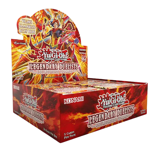 Yu-Gi-Oh! Soulburning Volcano LD10 Booster-Display 1. Auflage (Englisch)