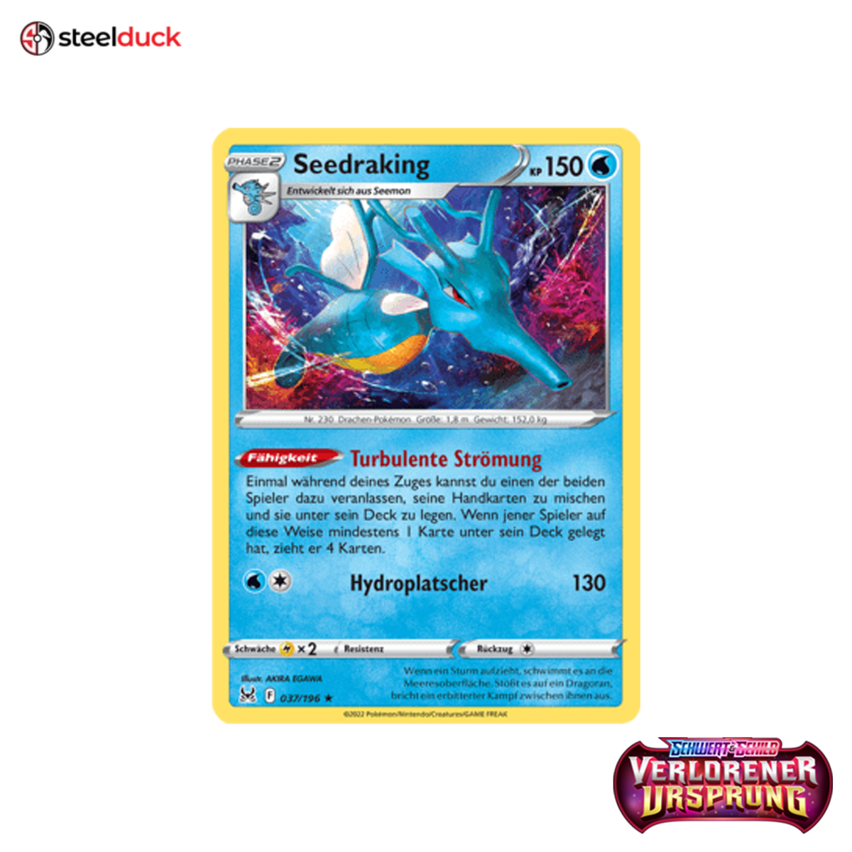 Seedraking (037/196) Verlorener Ursprung - Holo Rare
