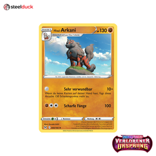 Hisui-Arkani (084/196) Verlorener Ursprung - Holo Rare
