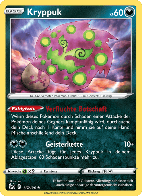 Verlorener Ursprung Nr. 117