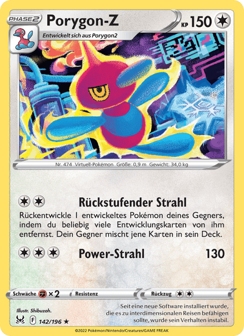 Verlorener Ursprung Nr. 142