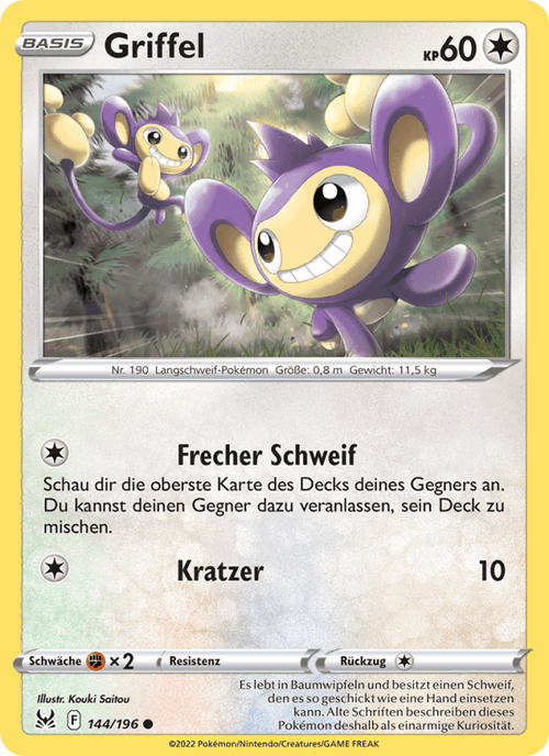 Verlorener Ursprung Nr. 144