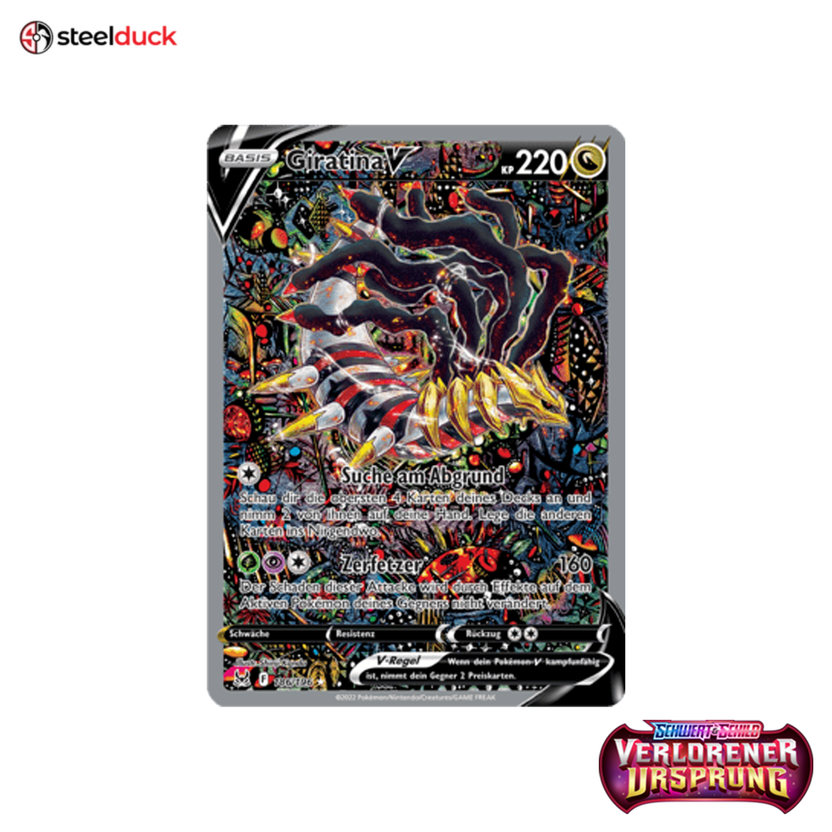 Giratina V (186/196) Verlorener Ursprung - Ultra Rare