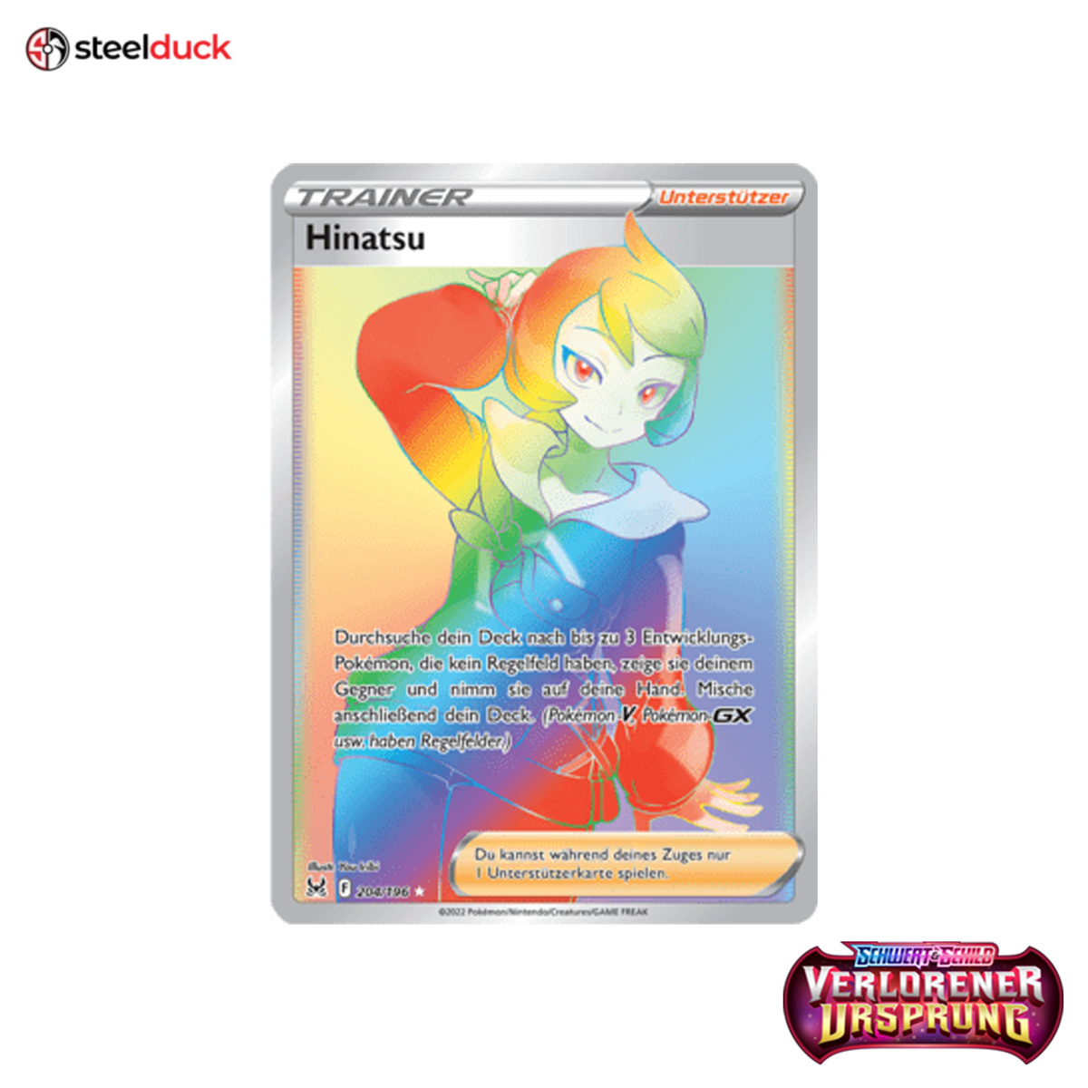 Hinatsu (204/196) Verlorener Ursprung - Rainbow Rare