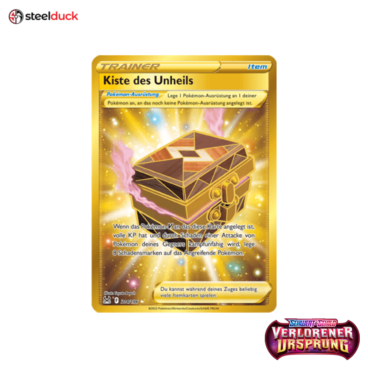 Kiste des Unheils (214/196) Verlorener Ursprung - Secret Rare