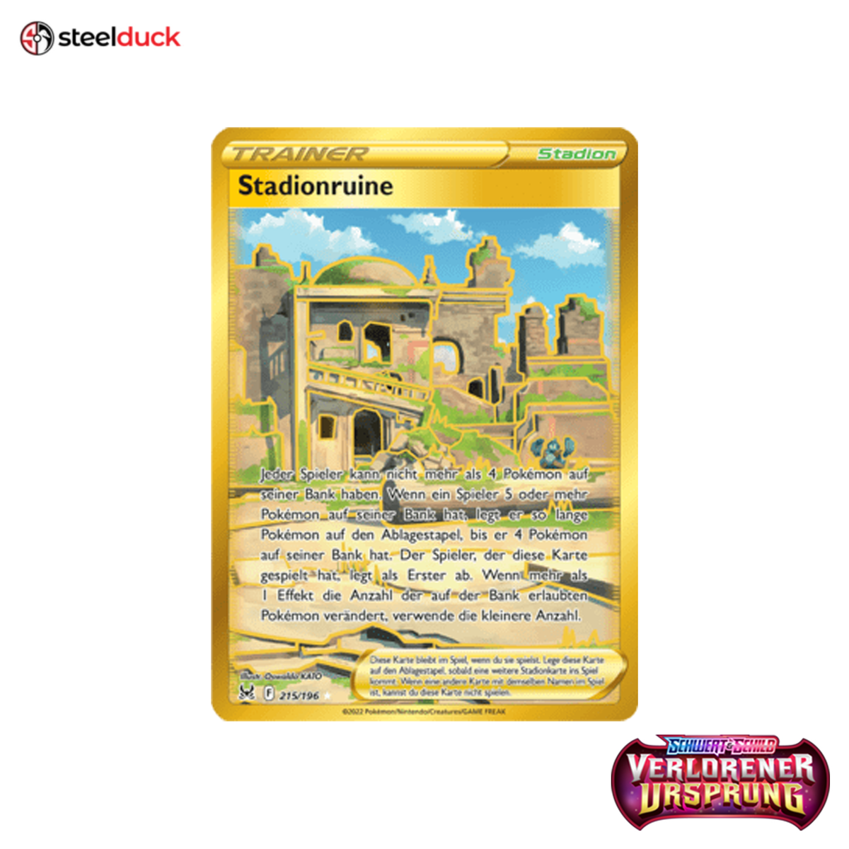 Stadionruine (215/196) Verlorener Ursprung - Secret Rare