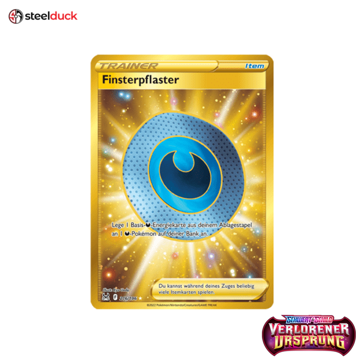 Finsterpflaster (216/196) Verlorener Ursprung - Secret Rare