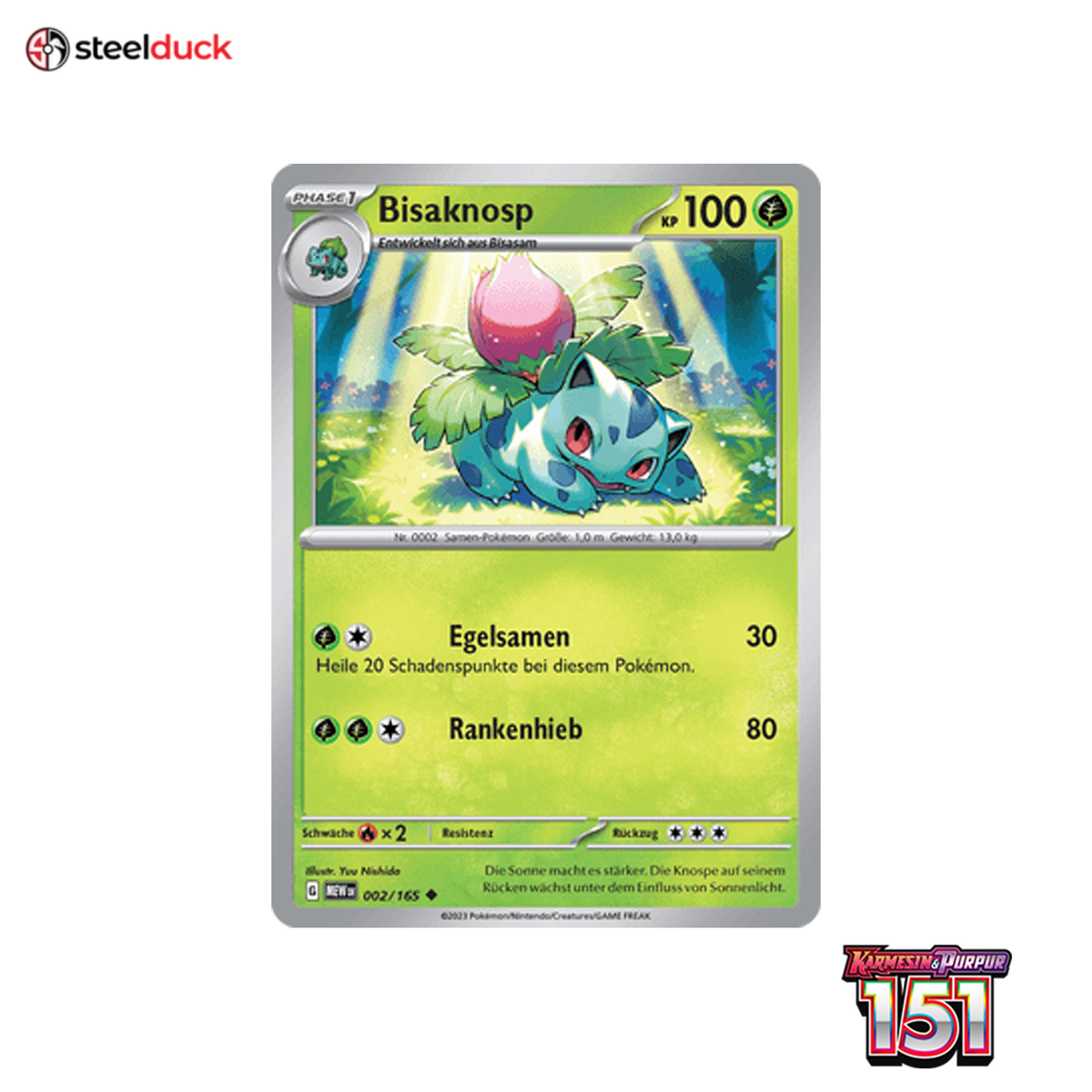 Bisaknosp (002/165) 151 - Uncommon