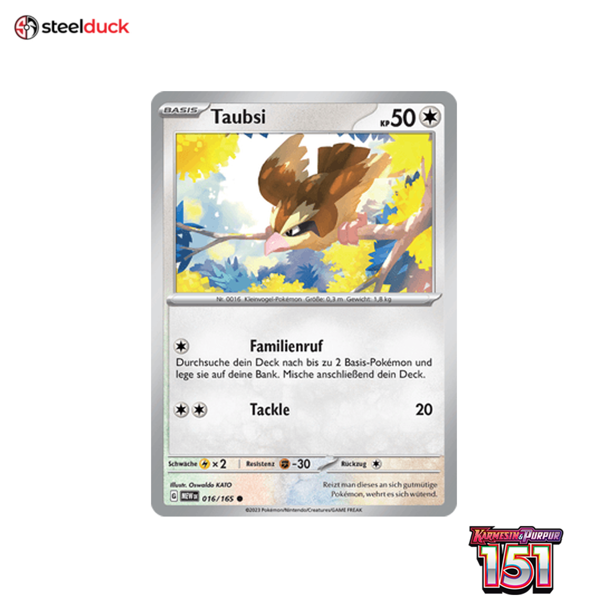 Taubsi (016/165) 151 - Common