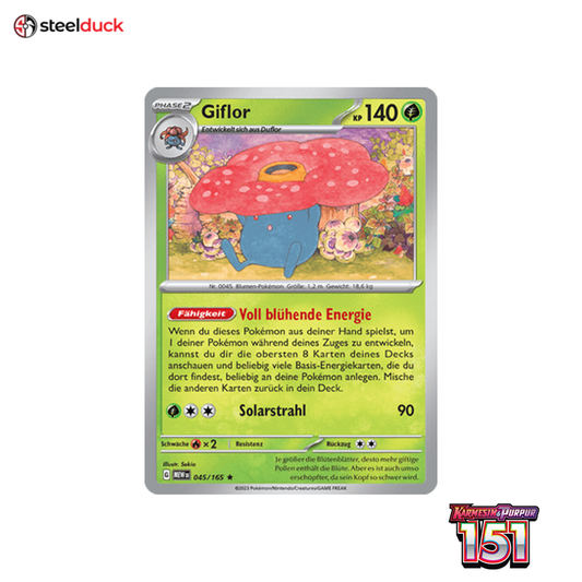 Giflor (045/165) 151 - Rare