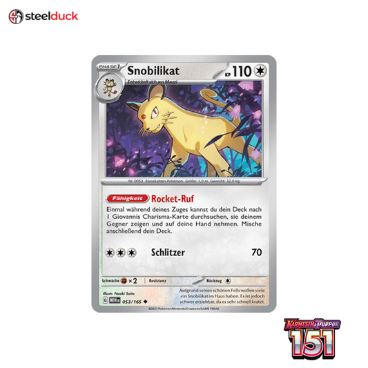 Snobilikat (053/165) 151 - Uncommon