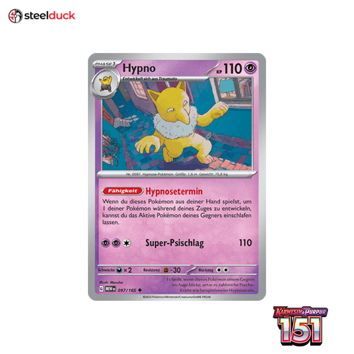 Hypno (097/165) 151 - Uncommon