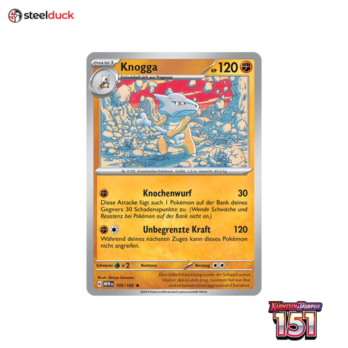Knogga (105/165) 151 - Rare