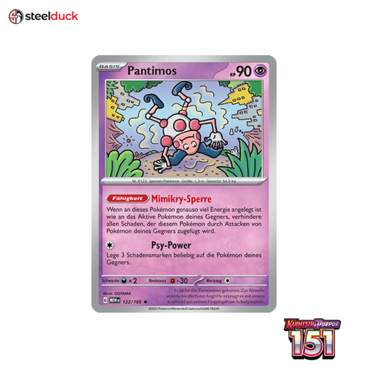 Pantimos (122/165) 151 - Rare