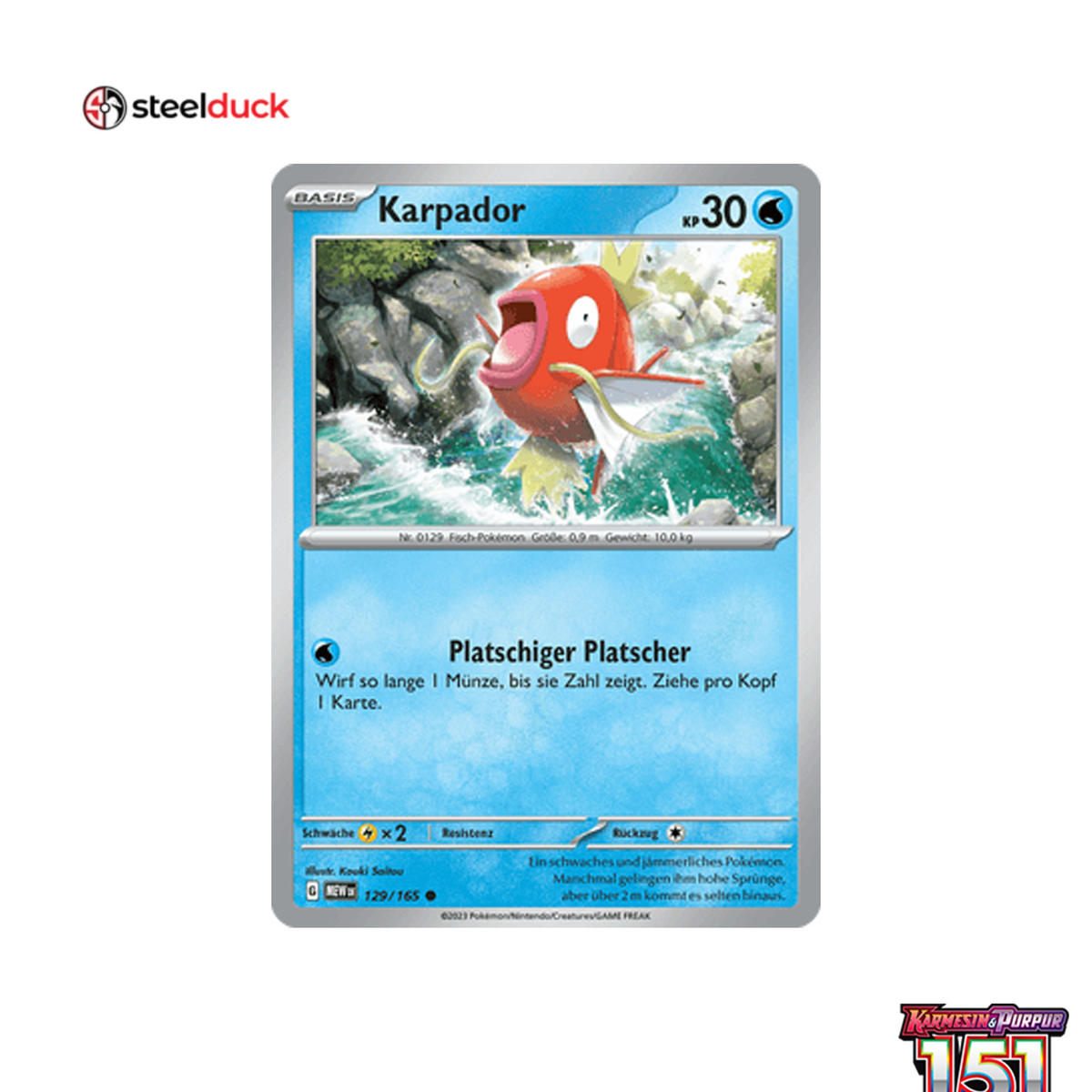 Karpador (129/165) 151 - Common