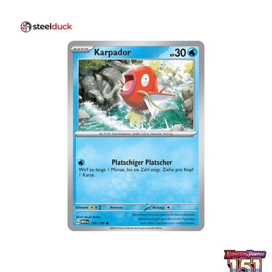 Karpador (129/165) 151 - Common
