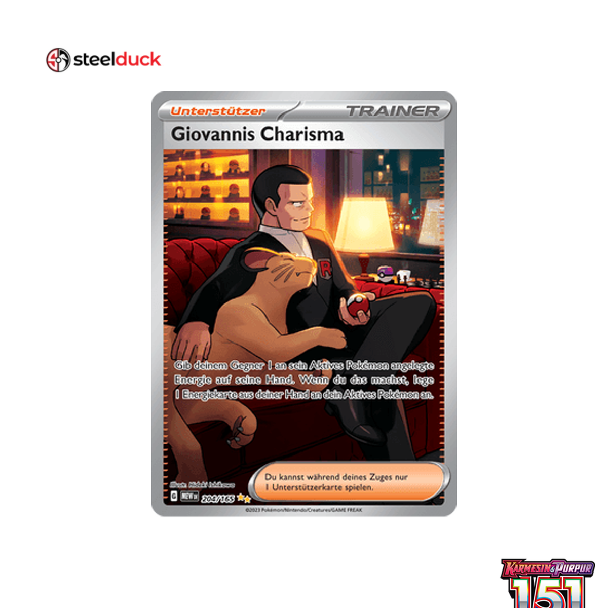 Giovannis Charisma (204/165) 151 - Special Illustration Rare
