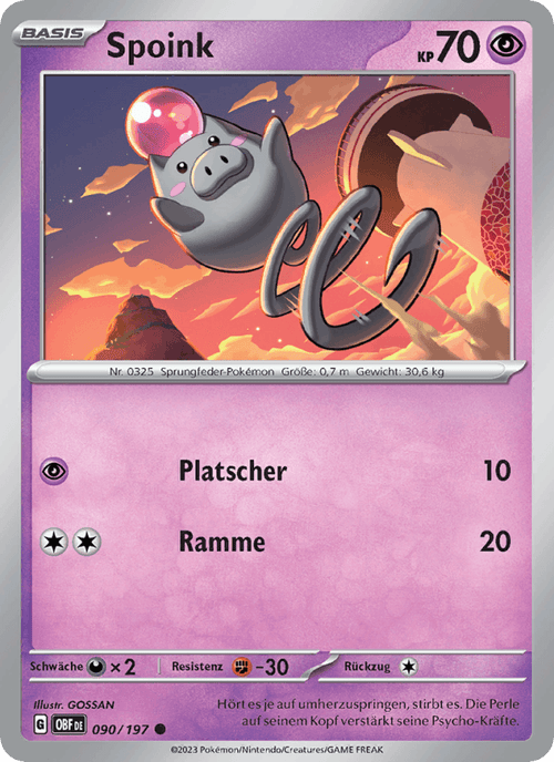Obsidian Flammen Nr. 90