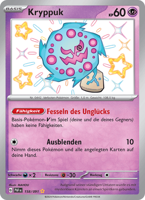 Paldeas Schicksale Nr. 158