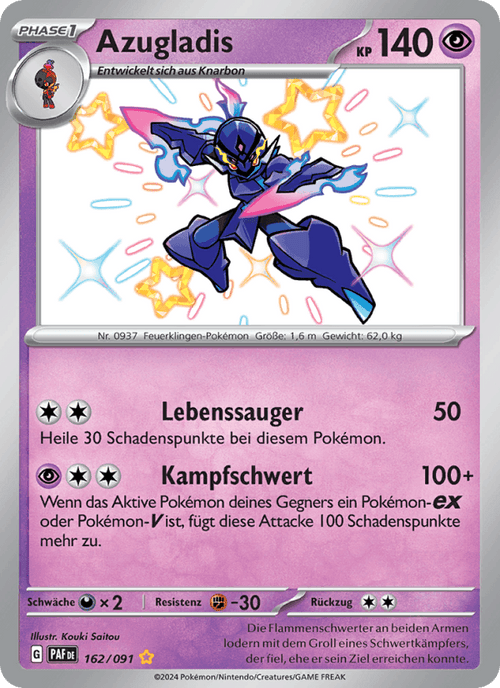 Paldeas Schicksale Nr. 162