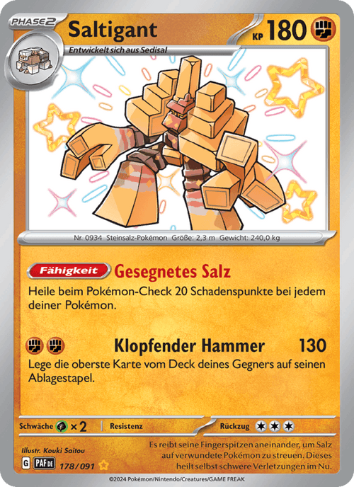 Paldeas Schicksale Nr. 178