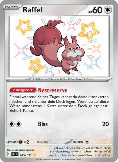 Paldeas Schicksale Nr. 205