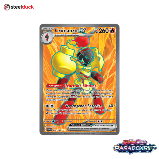 Crimanzo ex (218/182) Paradoxrift - Ultra Rare
