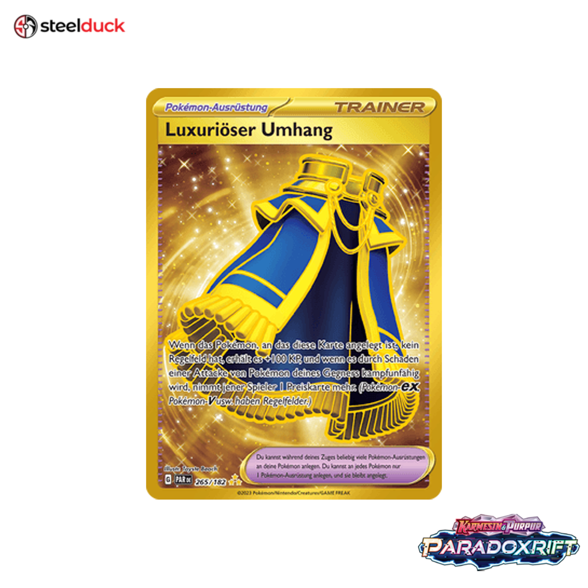 Luxuriöser Umhang (265/182) Paradoxrift - Secret Rare