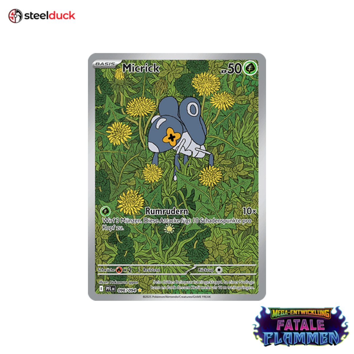 Micrick (096/094) Fatale Flammen - Illustration Rare