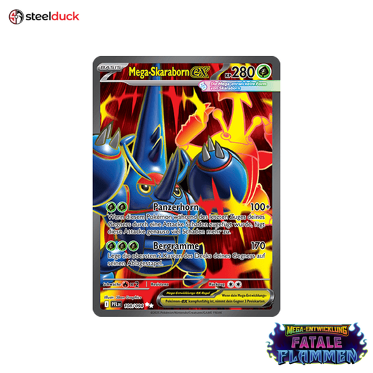 Mega-Skaraborn ex (108/094) Fatale Flammen - Ultra Rare