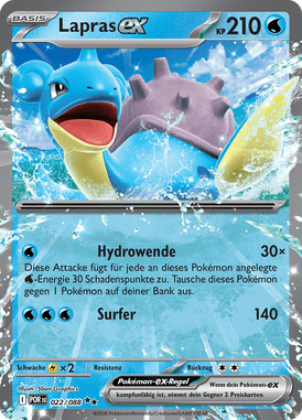 Lapras ex (022/088) Optimale Ordnung - Double Rare