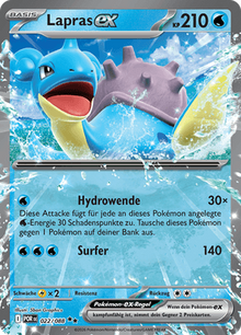 Lapras ex (022/088) Optimale Ordnung - Double Rare