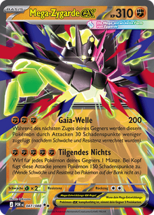 Mega-Zygarde ex (047/088) Optimale Ordnung - Double Rare