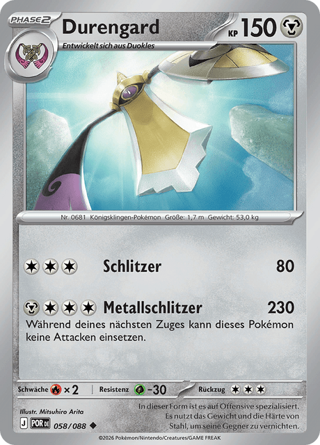 Optimale Ordnung Nr. 58