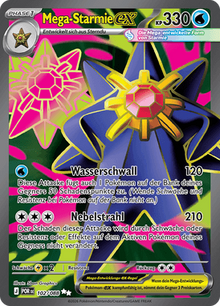 Mega-Starmie ex (102/088) Optimale Ordnung - Ultra Rare