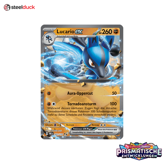 Lucario ex (051/131) Prismatische Entwicklungen - Double Rare
