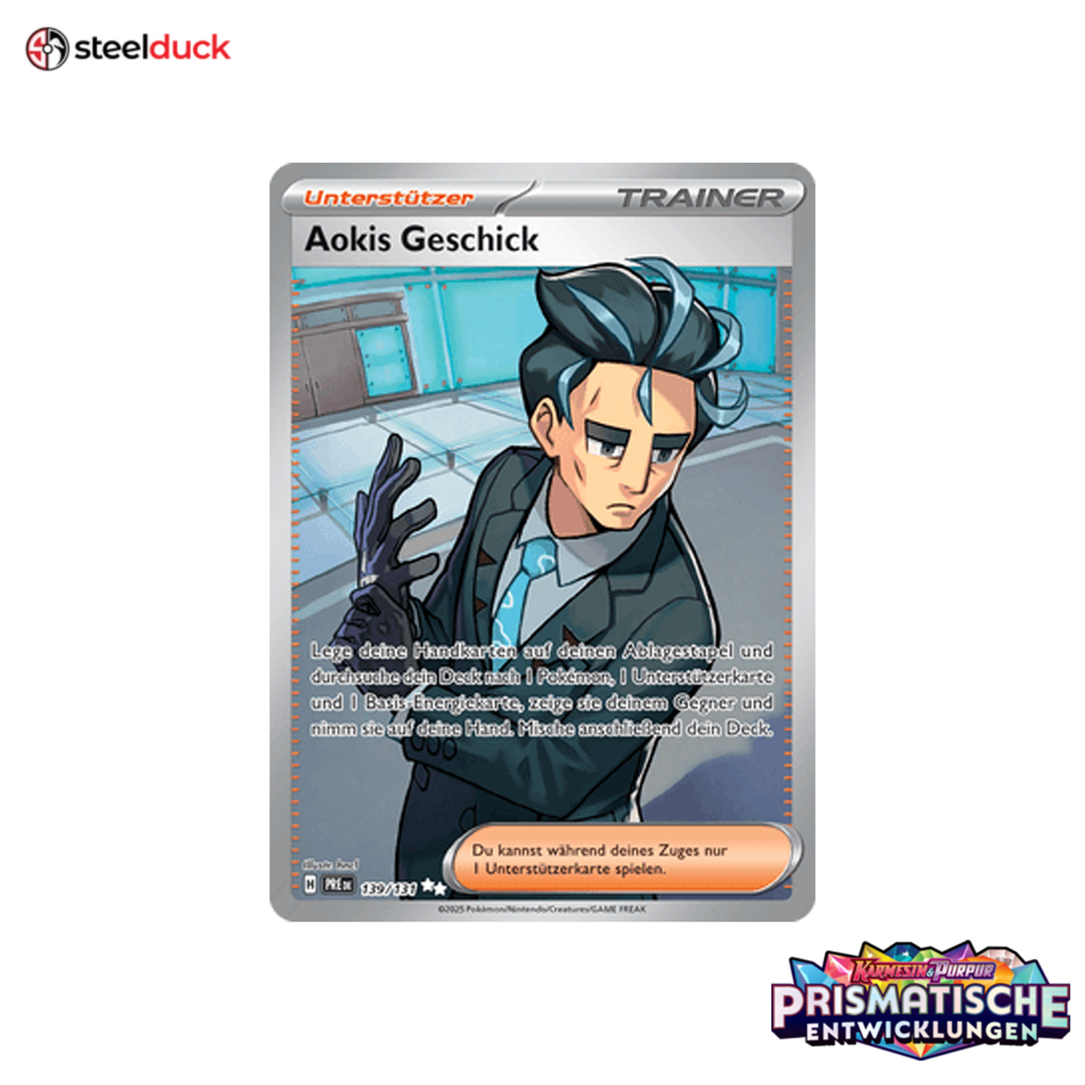 Aokis Geschick (139/131) Prismatische Entwicklungen - Ultra Rare