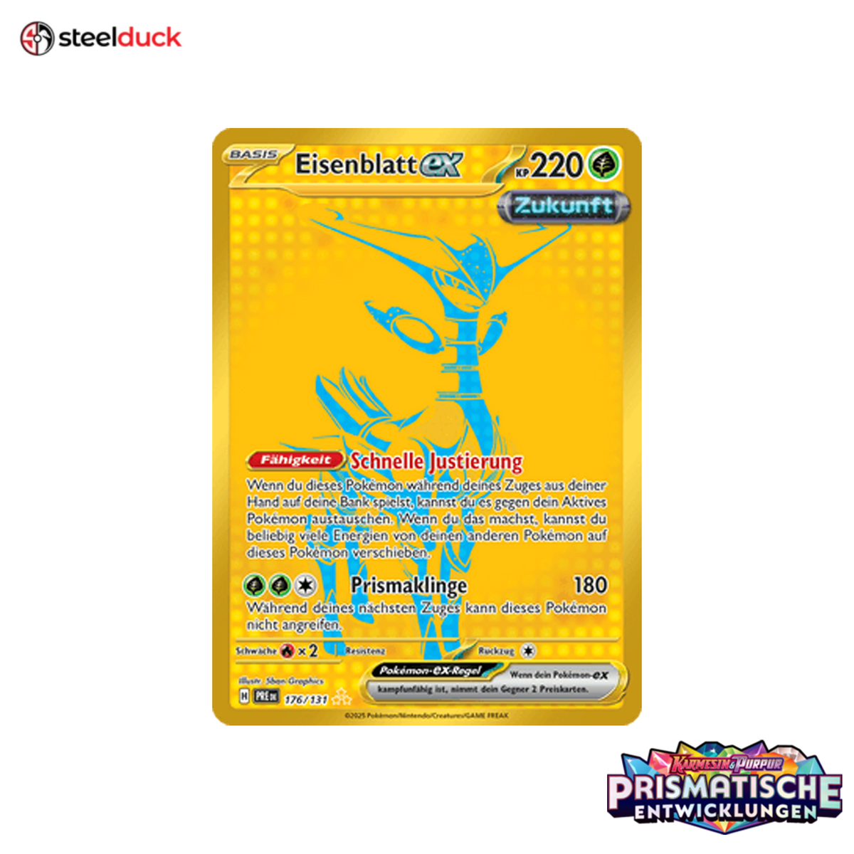 Eisenblatt ex (176/131) Prismatische Entwicklungen - Secret Rare