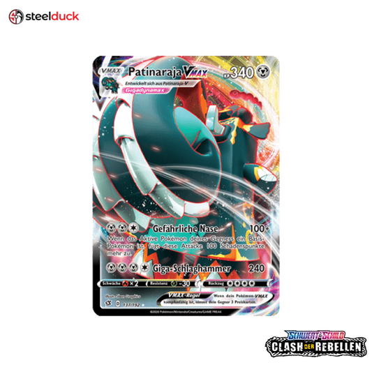 Patinaraja VMAX (137/192) Clash der Rebellen - Holo Rare VMAX