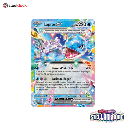 Lapras ex (032/142) Stellarkrone - Double Rare