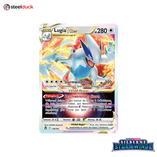 Lugia VSTAR (139/195) Silberne Sturmwinde - Holo Rare VSTAR