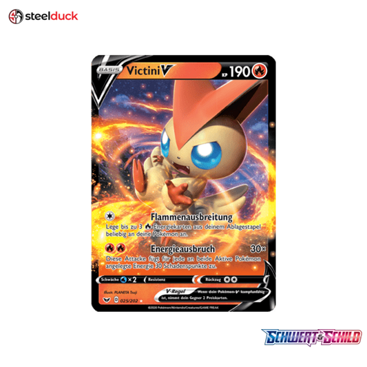 Victini V (025/202) Schwert & Schild - Holo Rare V