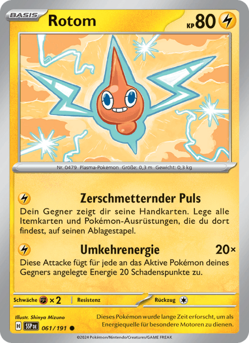 Stürmische Funken Nr. 61