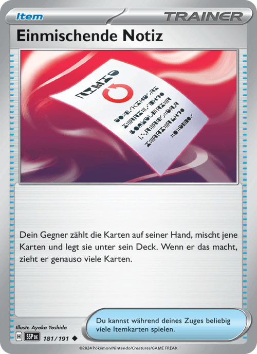Stürmische Funken Nr. 181