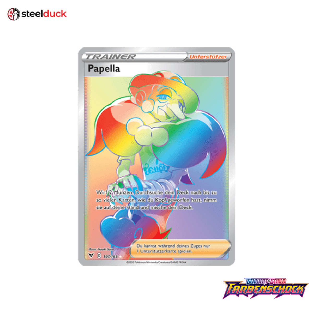 Papella (197/185) Farbenschock - Rainbow Rare