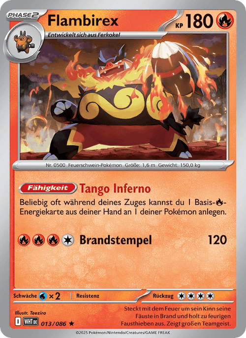 Weiße Flammen Nr. 13