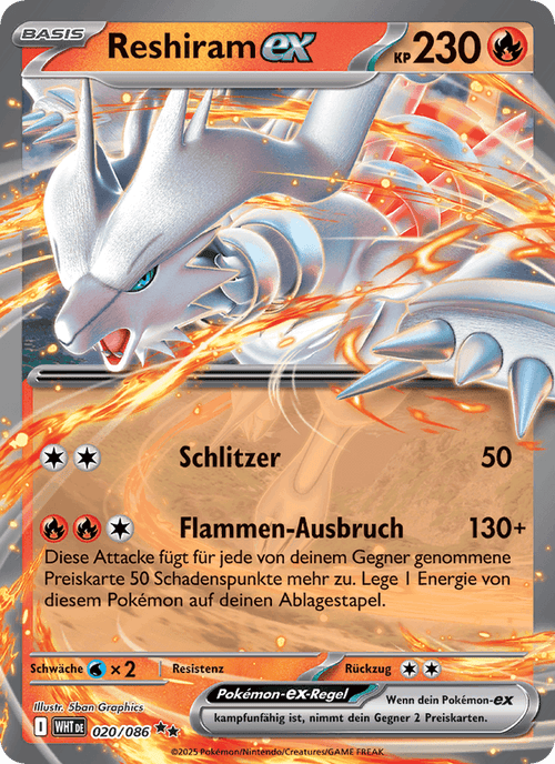 Weiße Flammen Nr. 20