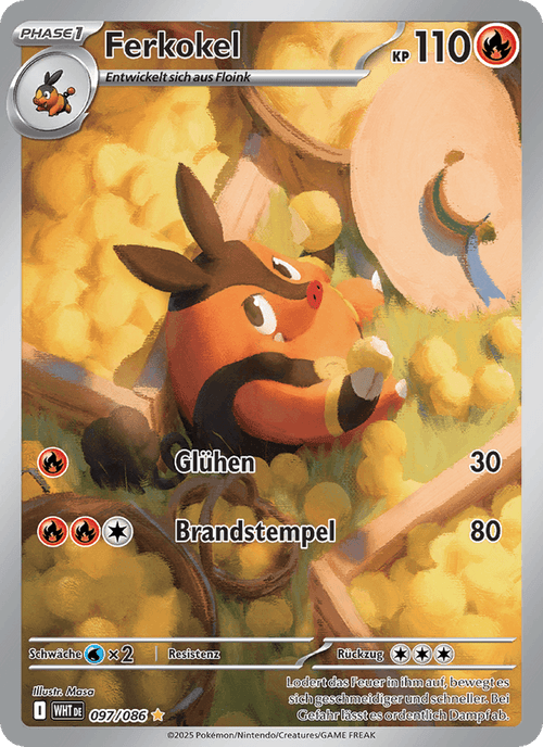 Weiße Flammen Nr. 97